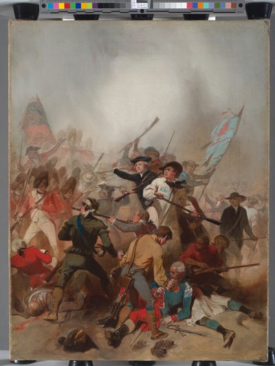 Bataille de Bunker Hill, 17 juin 1775, 1859 - Alonzo Chappel