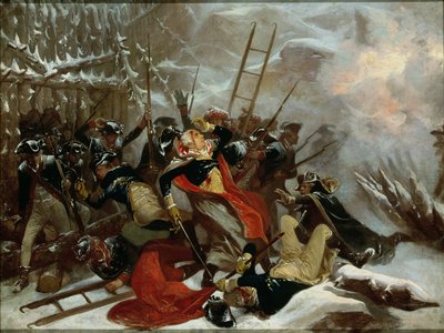 Mort du général Richard Montgomery le 31 décembre 1775 - Alonzo Chappel