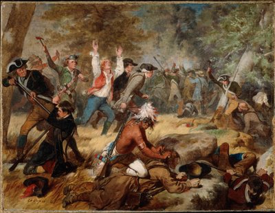 Massacre du Wyoming (Pennsylvanie), 3 juillet au 4 juillet 1778, 1859 - Alonzo Chappel