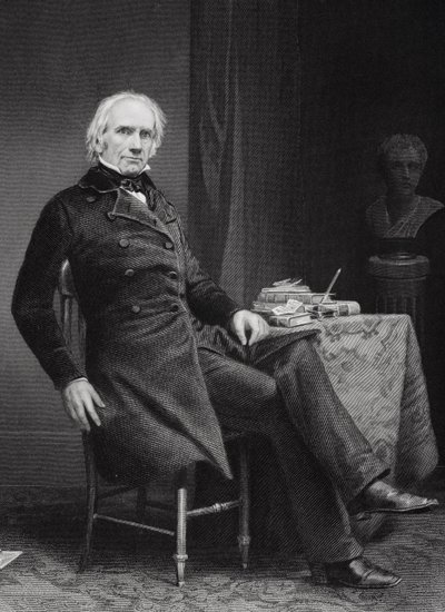 Portrait de Henry Clay (1777-1852) - Alonzo Chappel