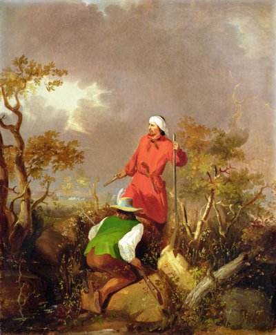 Les Frontaliers - Alonzo Chappel