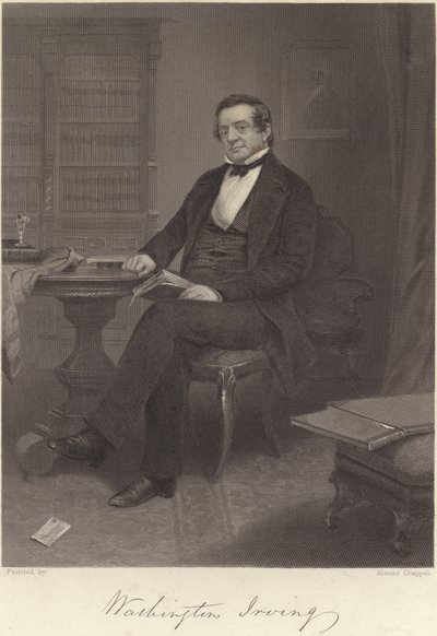Washington Irving - Alonzo Chappel