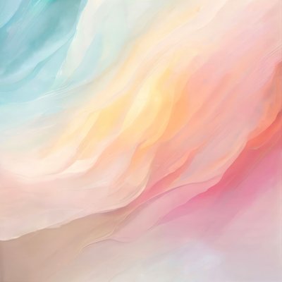 Abstrait pastel onirique - Alpenglow Workshop