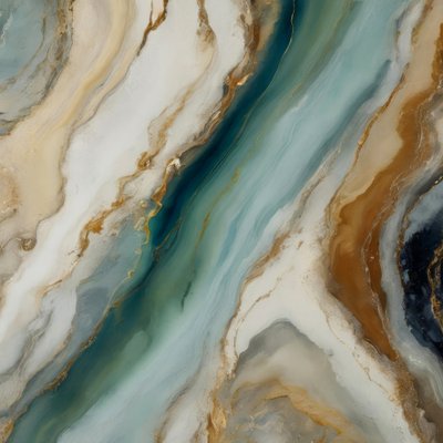 Agate bleu sarcelle fluide - Alpenglow Workshop