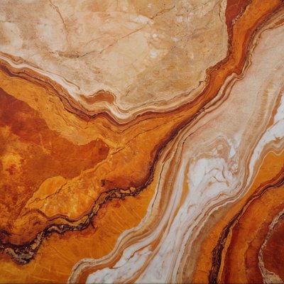 Courant de marbre orange - Alpenglow Workshop