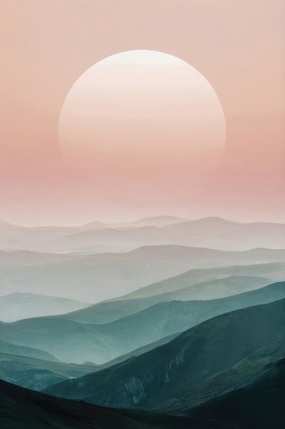 Horizon montagneux aux couleurs pastel - Alpenglow Workshop