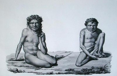 Port Jackson, Nouvelle-Hollande : Aborigènes des Montagnes Bleues, de 