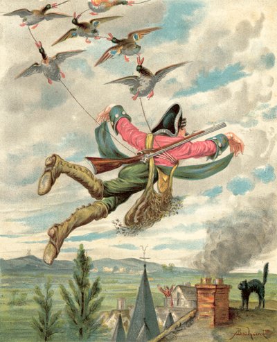 Aventures du Baron de Münchhausen - Alphonse Adolphe Bichard