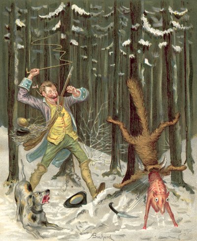Aventures du Baron de Münchhausen - Alphonse Adolphe Bichard