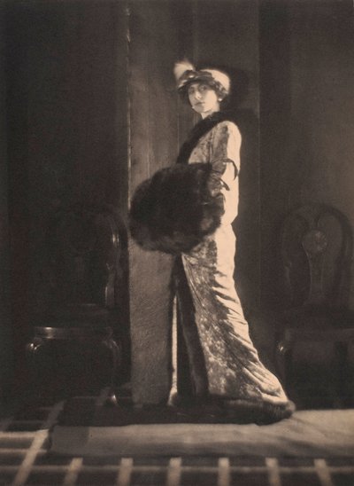 Olga de Meyer, c.1912 (b/w photo) - Alphonse De Meyer