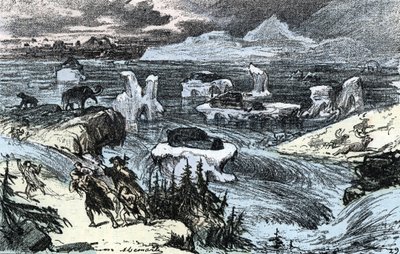 Préhistoire ; inondations en Europe centrale à la fin de l