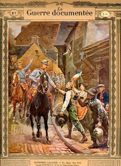 En Alsace - Alphonse Lalauze