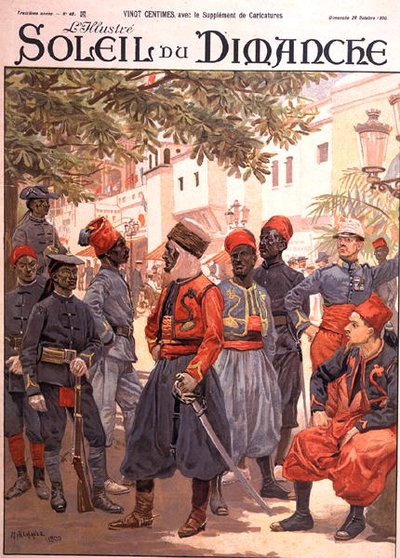 Les derniers jours des colonies, dans les Jardins du Trocadéro à l