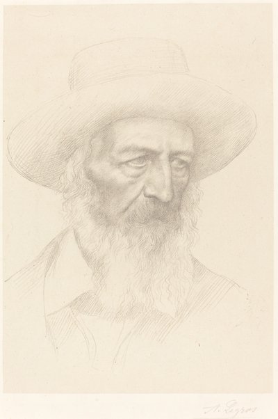 Alfred, Lord Tennyson - Alphonse Legros