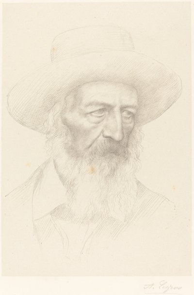 Alfred, Lord Tennyson - Alphonse Legros