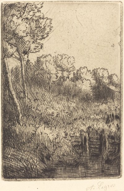 Le long de la Marne - Alphonse Legros