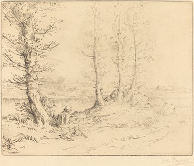 Le long de la rive - Alphonse Legros