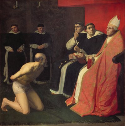 Une pénitente honorable, vers 1868 - Alphonse Legros