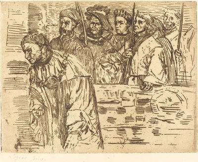 Les archers - Alphonse Legros
