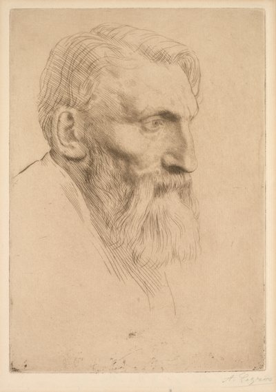 Auguste Rodin, 1881 - Alphonse Legros