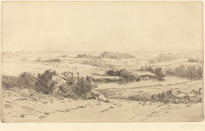 Les bords de la Yanne - Alphonse Legros