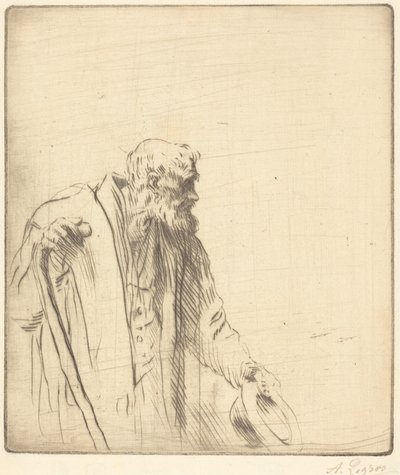 Un mendiant - Alphonse Legros