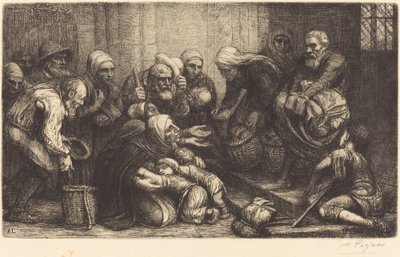 Mendiants de Bruxelles - Alphonse Legros