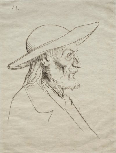 Paysanne bretonne - Alphonse Legros