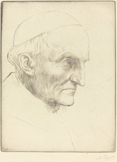 Cardinal Manning, 3e plaque - Alphonse Legros