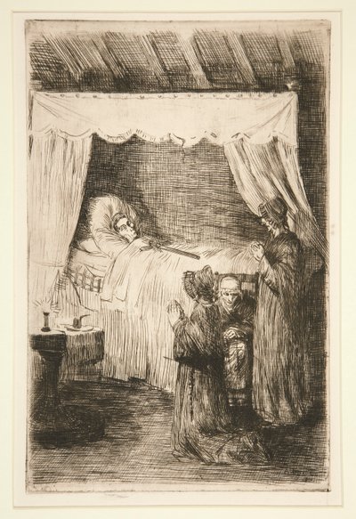 La Vieille Mortuaire - Alphonse Legros