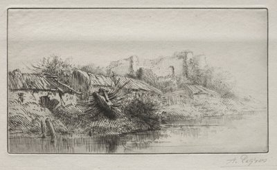 Village déserté - Alphonse Legros
