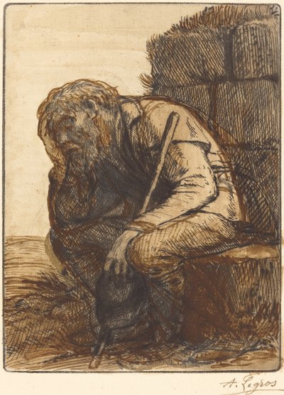 Le désespéré - Alphonse Legros