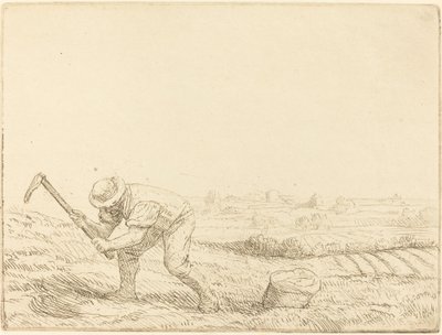 Le piocheur - Alphonse Legros