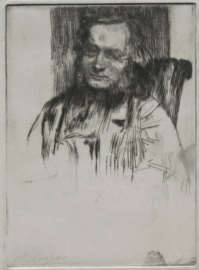 Edwin Edwards, 1861 - Alphonse Legros