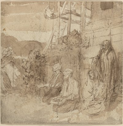 Mendiants anglais - Alphonse Legros