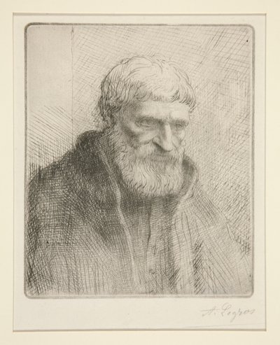 Étude de vieillard - Alphonse Legros
