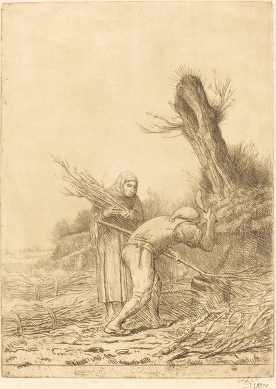 Les faiseurs de fagots - Alphonse Legros