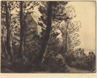 Guardhouse (La maison du garde) - Alphonse Legros