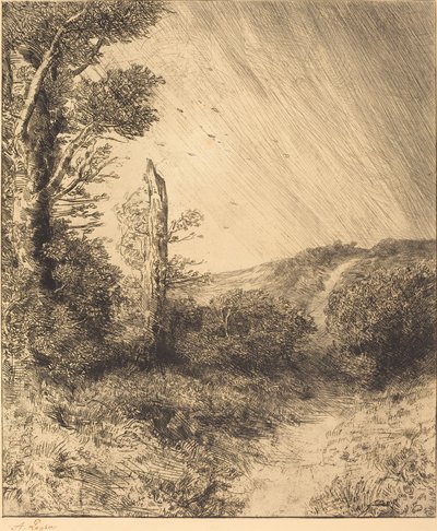 Le coup de vent - Alphonse Legros