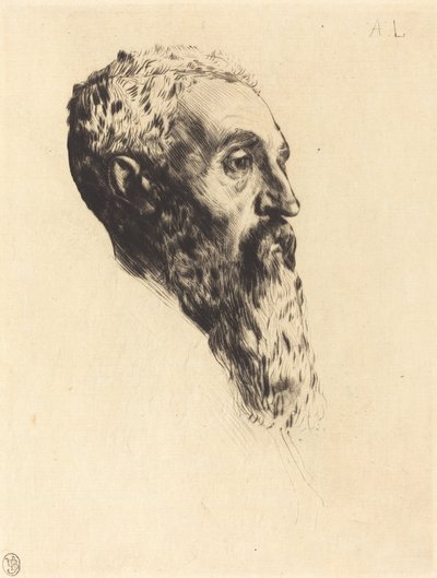 Tête de modèle - Alphonse Legros