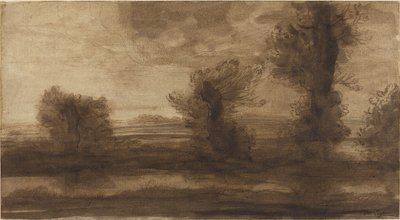 Dans les marais - Alphonse Legros