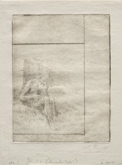 Job (2ème planche) - Alphonse Legros