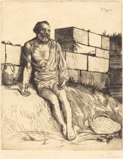 Job, 1ère planche - Alphonse Legros