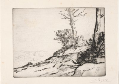 La butte aux broussailles - Alphonse Legros
