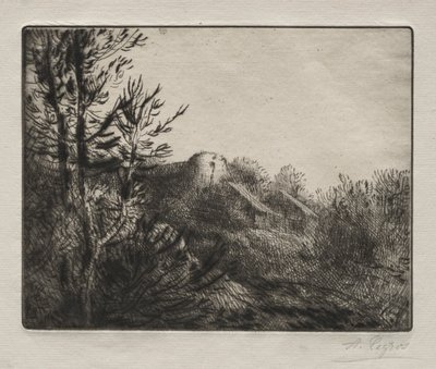 La ferme de Valoux - Alphonse Legros