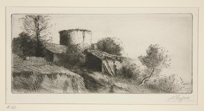 La tour aux pigeons - Alphonse Legros