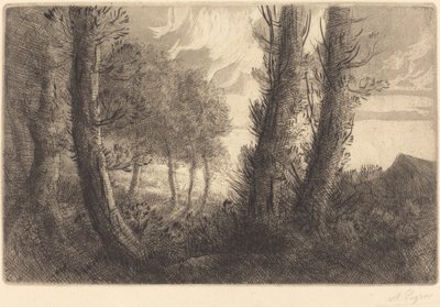 Paysage - Alphonse Legros