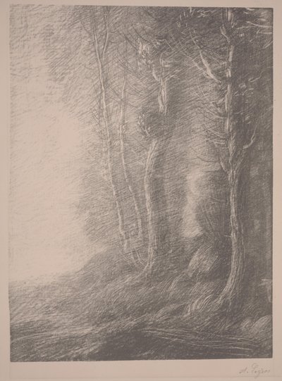 Paysage - Alphonse Legros