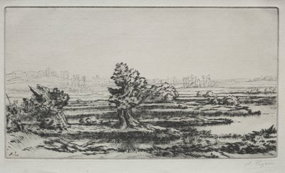 Paysage - Alphonse Legros