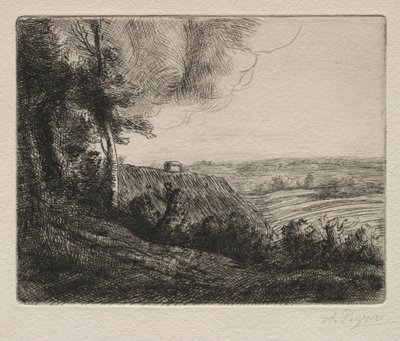 Paysage - Alphonse Legros